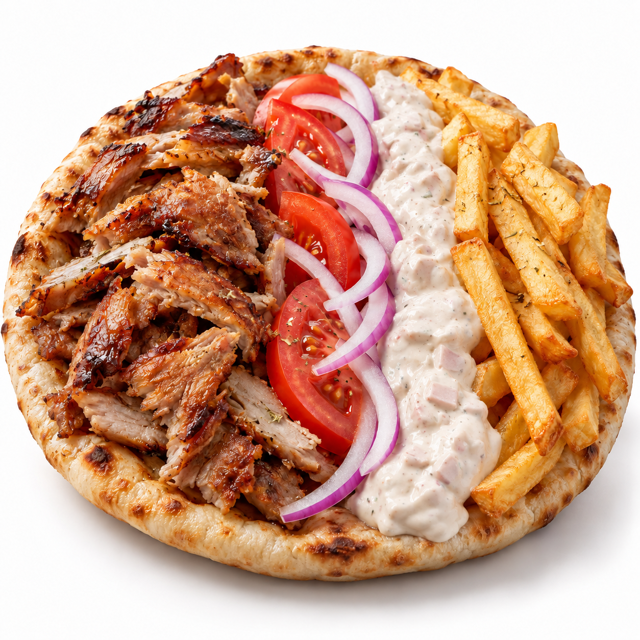 Kombination Gyros mit Ungareza
